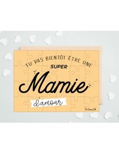 Puzzle Tu vas être mamie - Articles de fête